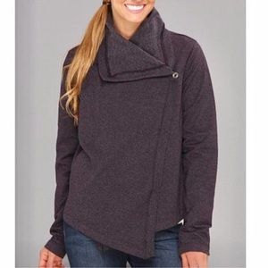 ☀️SALE☀️ Patagonia Heather Purple Button Wrap Fleece Sweatshirt Size: Small